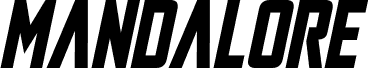 Mandalore Italic