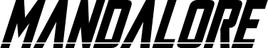 Mandalore Laser Super-Italic