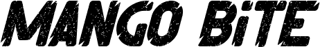 Mango Bite Demo Italic шрифт