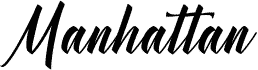 Manhattan Typeface Demo
