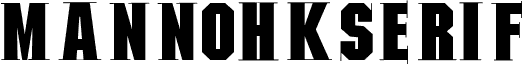 MannohKSerif