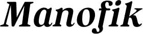 Manofik PERSONAL USE ONLY Italic
