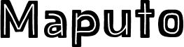 Preview of the Maputo font
