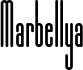 Marbellya Bold Condensed
