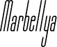 Marbellya Condensed Italic