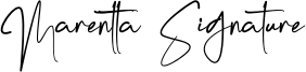 Marentta Signature Regular