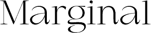 Marginal Personal Use Only