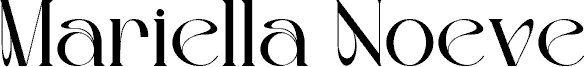 Mariella Noeve Regular písmo