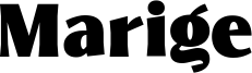 Marige DEMO Regular