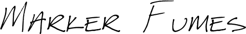 Marker Fumes Italic
