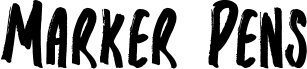 Marker Pens