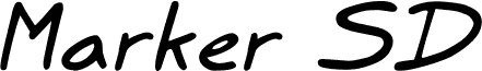 Marker SD Italic