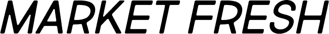 Market Fresh Italic Regular