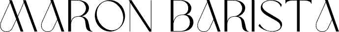 Preview of the Maron Barista Personal Use Only font