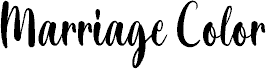 Marriage Color Demo