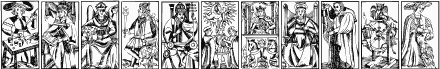Preview of the Marseille Tarot A font