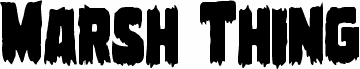 Marsh Thing Condensed