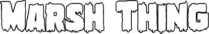 Marsh Thing Outline