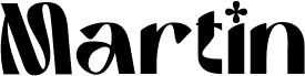 Preview of the Martin Demo Regular font