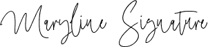 معاينة خط MarylineSignature
