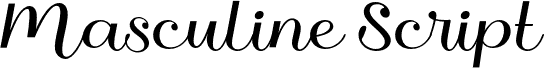 MasculineScript-Regular