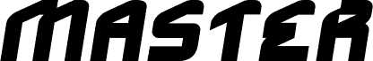 Preview of the MASTER-medium-Normal Italic font
