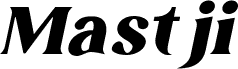 Mastji Italic