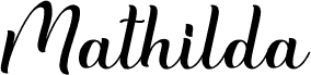 Mathilda - Personal Use Italic