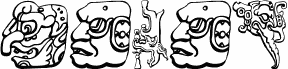 Preview of the Mayan font