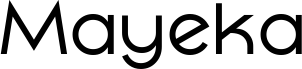 Mayeka Regular Demo