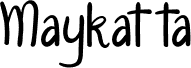 معاينة خط Maykatta