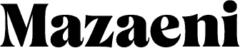 Mazaeni Demo Bold fonte