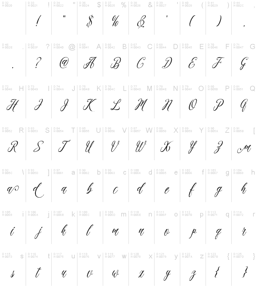 madania script font