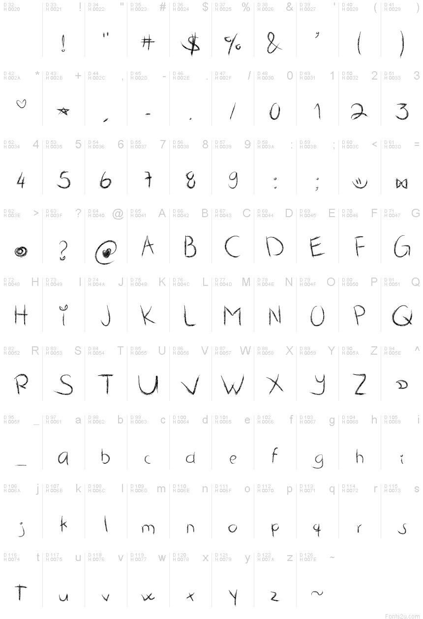 Maddie's Handwriting font