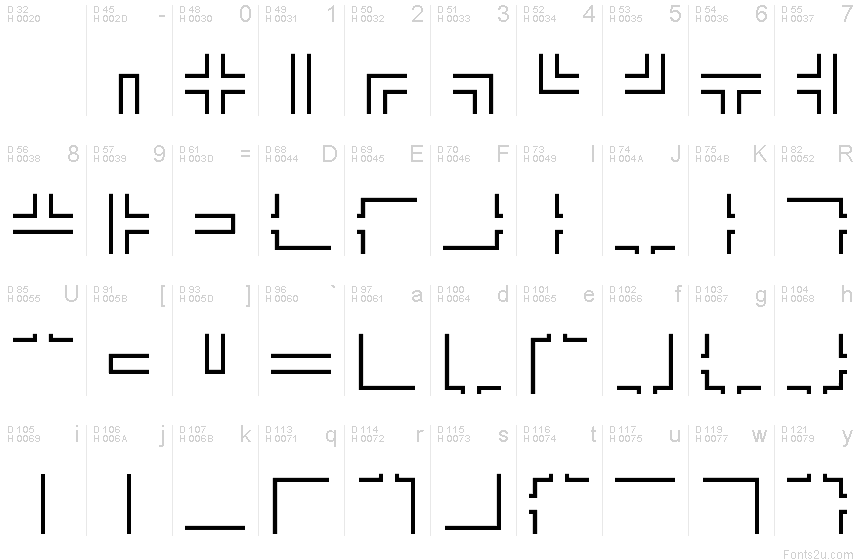 Maze Maker Dungeon Level 2F font | Fonts2u.com