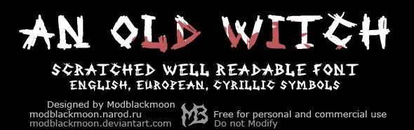 MB-An Old Witch Carattere