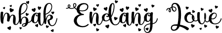 mbak Endang Love