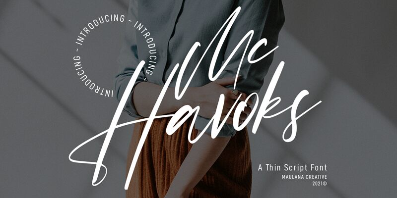 Mc Havoks Druh písma