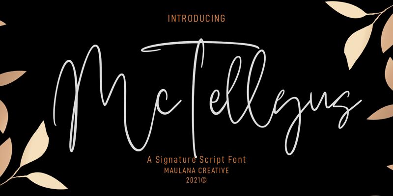 Mc Tellyus Druh písma