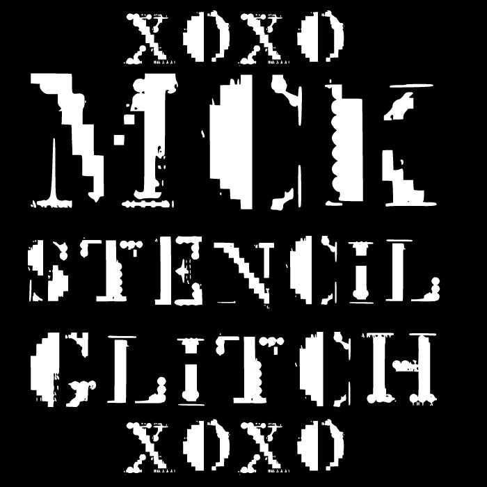 Mck Glitch Schriftart