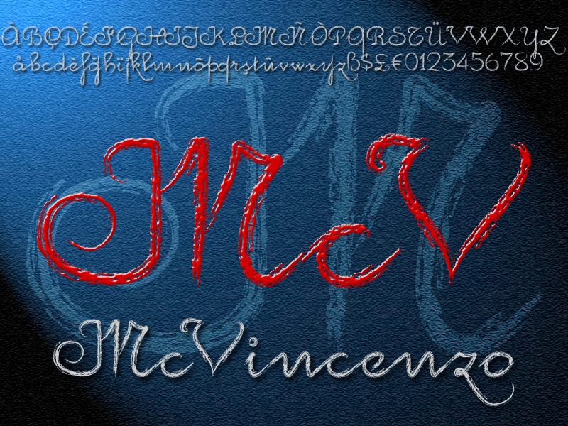 McVincenzo Schriftart