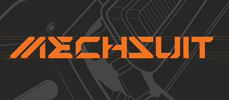 Mechsuit Druh písma
