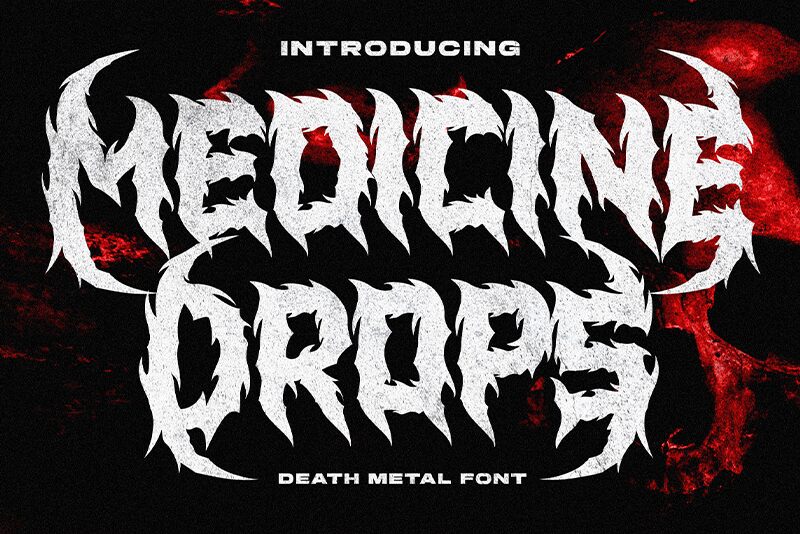 Medicine Drops フォント