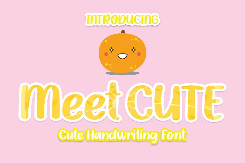 Meet Cute 字体
