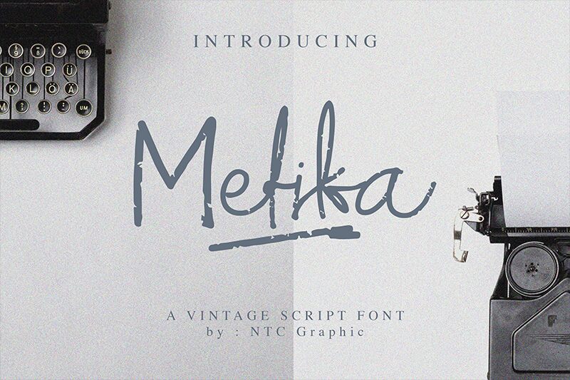 Mefika Schriftart