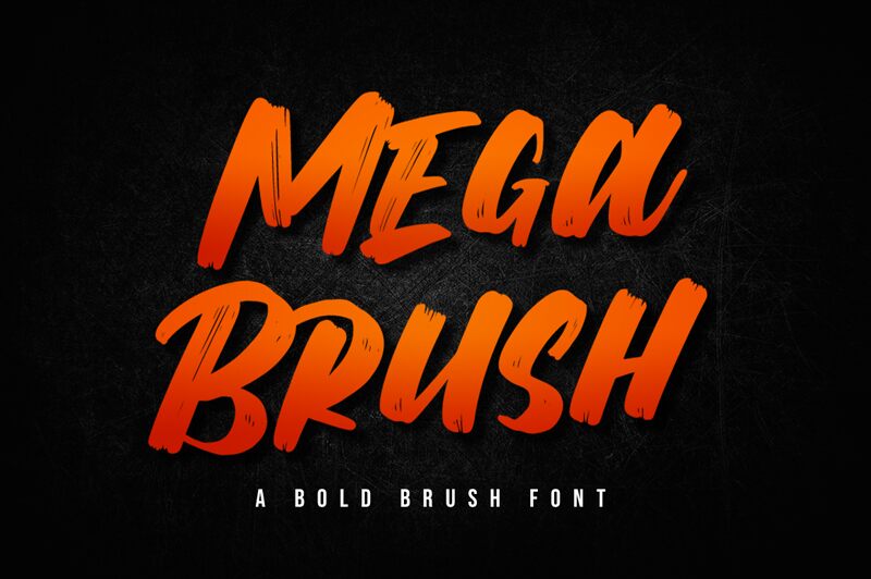 Mega Brush Carattere