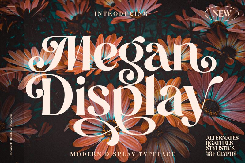 Megan フォント