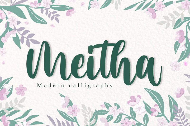 Meitha Schriftart