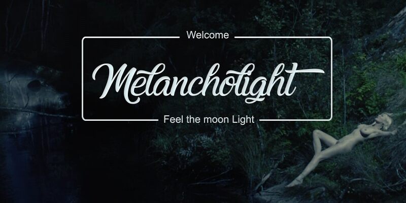 Melancholight Schriftart
