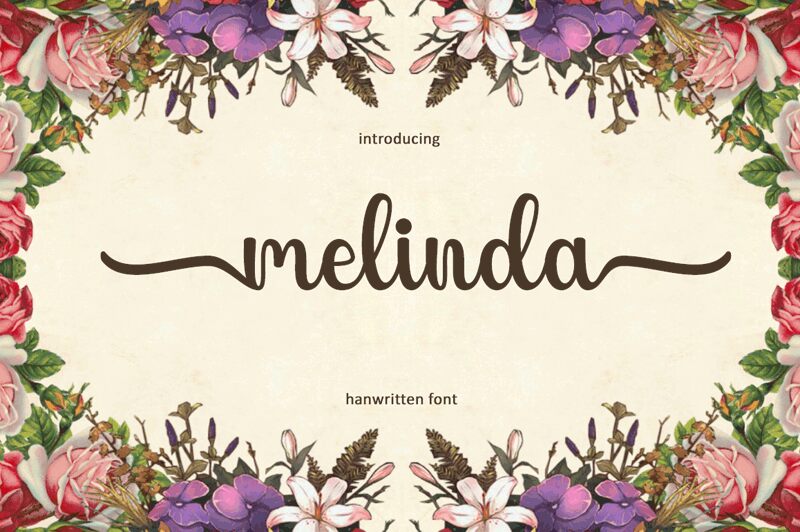 Melinda 字体